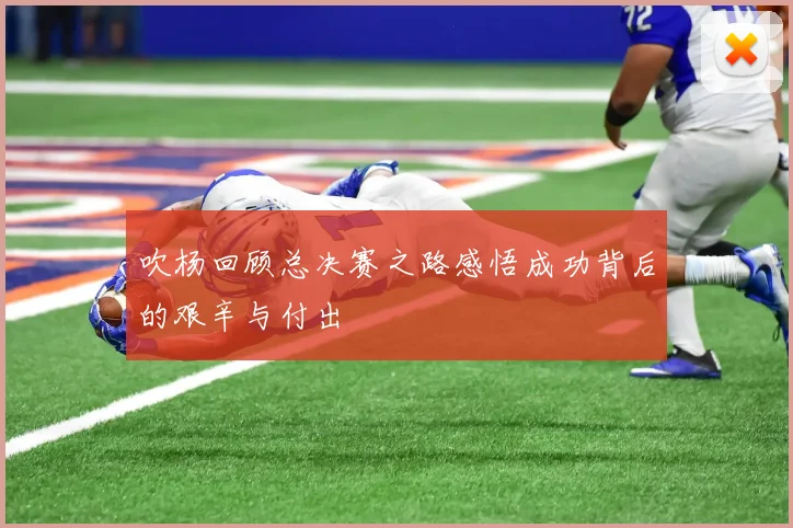吹杨回顾总决赛之路感悟成功背后的艰辛与付出