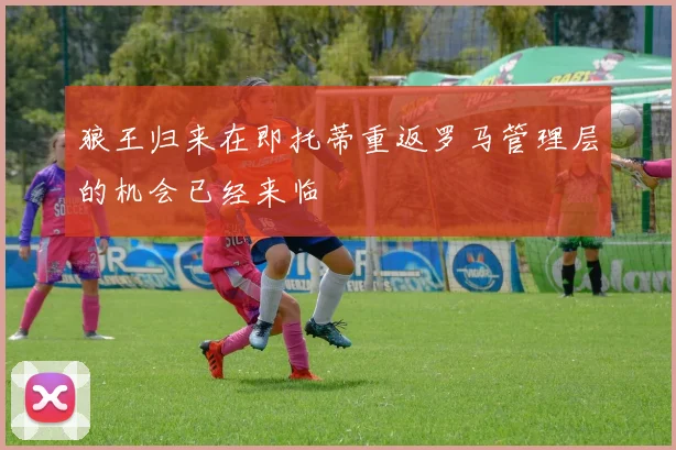 狼王归来在即托蒂重返罗马管理层的机会已经来临